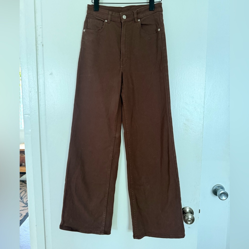 H&M Divided Chocolate Trousers